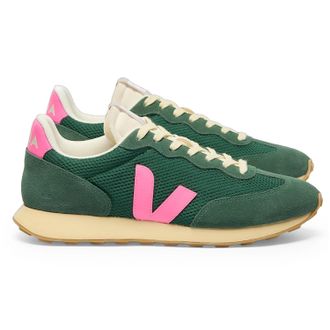 Veja Womens Rio Branco II Alveomesh Shoes Green 38 EU