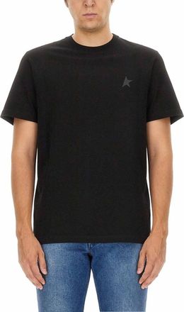 Golden Goose T-Shirt In Jersey-Uomo
