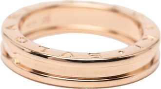 Bulgari Pink Gold (18K) Band Ring (Pre-Owned)