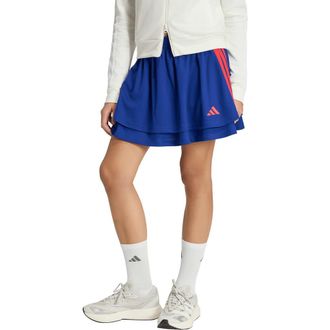 adidas Originals House of Tiro Skirt in Mystery Ink/White/Pure Ruby at Nordstrom, Size X-Small
