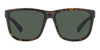 Polaroid PLD 2155/S Polarized HGC/UC Mens Sunglasses Tortoiseshell Size 57