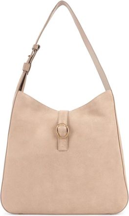 Orciani Shoulder Bags, female, Beige, Size: ONE SIZE Gea Peach Shoulder Bag