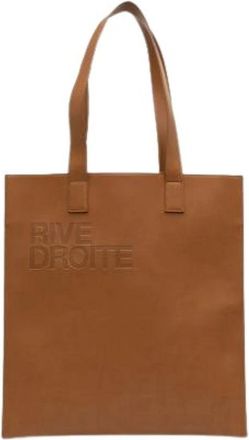Saint Laurent Pre-owned Tote Bag - Dames - Vintage Shopper - Bruin - ONE Size - Leer - Vintage