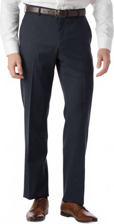 Ballin Super 120S Wool Gabardine Comfort-Eze Trouser In Navy Mix