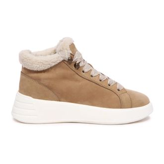 Hogan Rebel Mid-Cut Sneakers - Dames - Sneakers - Beige - 37 EU - Schoenen