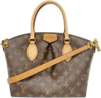 Louis Vuitton Pre-owned Handbags, female, Brown, Size: ONE SIZE Pre-owned Vintage Canvas Handbag
