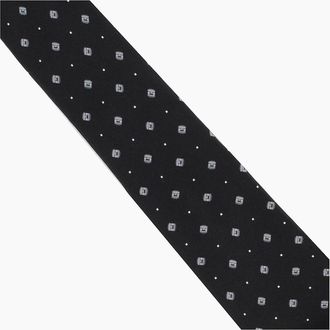 Dunhill Mens Dunhill Tie - Black - Size: ONE size