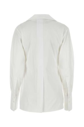 Givenchy Bw619215jt 100 White Exterior: Cotton Camicie Shirt