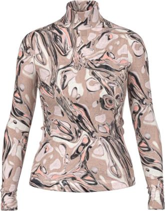 Marc Cain Dames, Tops, Veelkleurig, Maat: XL Wol