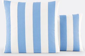 La Redoute Interieurs Kussensloop in katoen, Hendaye blauw