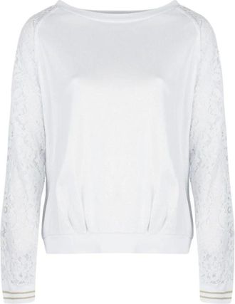 Liu Jo Sudaderas y Capuchas - Sweatshirts & Hoodies - Mujer - Blanco - M