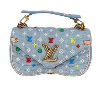 Louis Vuitton Monogram Light Denim New Wave Bag