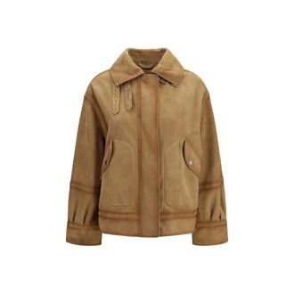 Ermanno Scervino Leather Womens Bomber