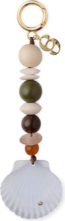 &Eacute;liou Tarsila Beaded Bag Charm in Beige Multi at Nordstrom