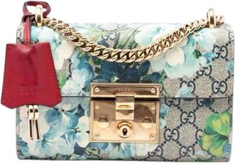 Gucci Pre-owned Vintage S Lock Crossbody Bag - Dames - Vintage Schoudertas - Beige - ONE Size - Vintage