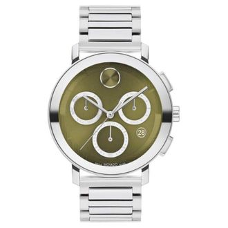 Movado BOLD Evolution 2.0 Chronograph Quartz Green Dial Mens Watch 3601189