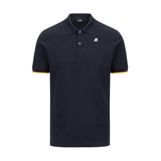 K-Way Vincent Pique Slim Polo - male - K-Way - Polo Shirts - Blue - 3XL - Tops