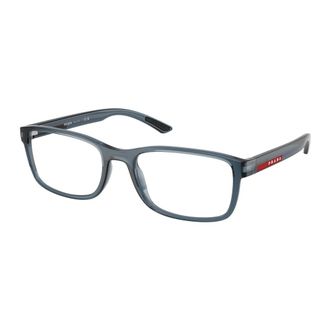 Prada Glasses, male, Blue, Size: 55 MM Eyeglasses