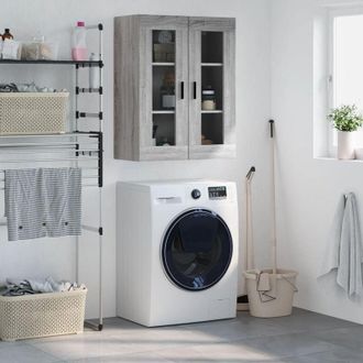 vidaXL Furniture Limited - Armario De Pared Gris Sonoma 69,5x34x90 Cm