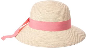 Bruno Magli Med Brim Straw Sun Hat