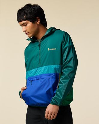 Cotopaxi Teca Half-Zip Windbreaker - Mens in Eat More Veggies at Nordstrom, Size X-Large