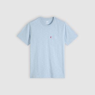 Levi's Classic Pocket Tee - Mens - 2XL - Multi Colour / Texural Slub Soft Chambray