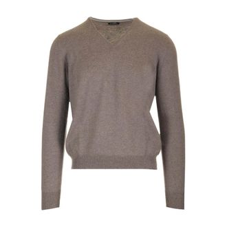 Barba Heren, Truien, Beige, Maat: 3XL Wol
