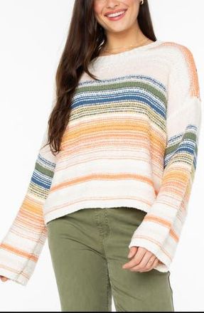 Roxy Bread & Jam Sweater in Bright White at Nordstrom Rack, Size Large