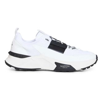 Valentino Garavani Sneakers, male, White, Size: 10 1/2 US Sneakers with Stud