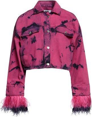 Msgm COATS & JACKETS - Denim outerwear on YOOX.COM