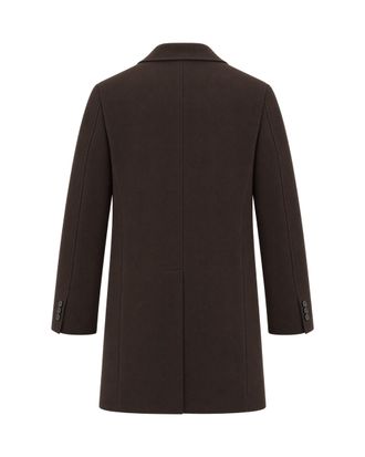 Breras Milano Wool-Cashmere Blend Coat - Brown