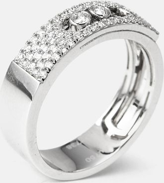 Messika Move Noa Pav&eacute; Diamonds 18K White Gold Ring