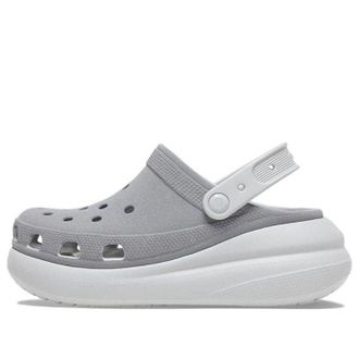 Crocs (WMNS) Crocs Crush Reflective Clogs Grey White 209209-1LP