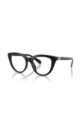 Swarovski 51mm Cat Eye optical glasses in Black at Nordstrom