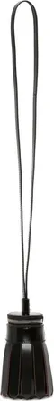 J.W.Anderson mini Tassel cross body bag - unisex - Calf Leather/Calf Suede/Zamak - One Size - Black