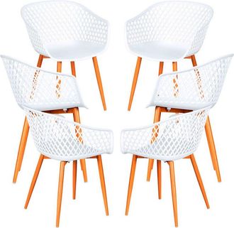 Regalos Miguel Packs Sillas Comedor - Pack 6 Sillas Ive - Blanco