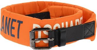 Dsquared2 Orange Logo Belt