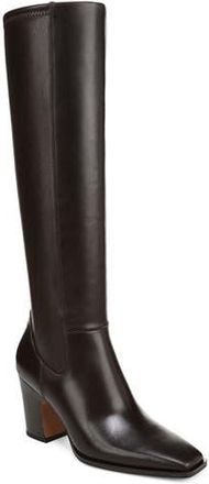 Franco Sarto Jonie Knee High Boot in Dark Hickory Brown at Nordstrom Rack, Size 8.5 Regular Calf
