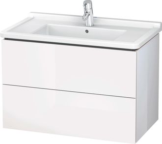 Duravit Duravit L-cube Mueble Bajo Lavabo Suspendido, 2 Cajones