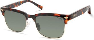 Kenneth Cole Brown Acetate Mens Sunglasses