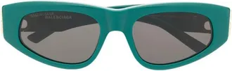 Balenciaga Accessoires, Dames, Groen, ONE Size, Dynasty D-Frame Zonnebril