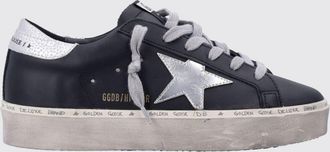 Golden Goose Sneakers Hi Star in pelle con suola platform e effetto vissuto