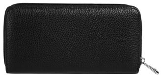 Bagan Geldb&ouml;rse BAGAN, Damen, schwarz, Leder, gl&auml;nzend, Kleinlederwaren Geldb&ouml;rse, echt Leder