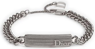 Dior DIOR GUILLOCHE CHAIN BRACELET - Christian Dior - Man