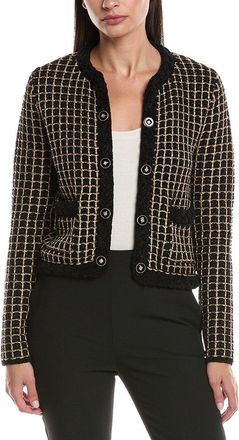 Elie Tahari The Alexis Wool-Blend Cardigan