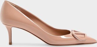 Valentino Garavani VLogo 60MM Patent Leather Pumps