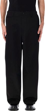 Comme Des Gar&ccedil;ons Black Straight Fit Chino Pants