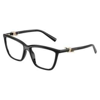 Tiffany & Co. Cat-Eye Optisch Montuur - Dames - Accessoires - Zwart - Maat: 55 MM Zijde