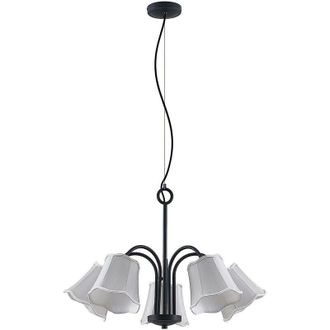 Lucande Lucande - Ceiling Lightdimmable Binta made of Textile for Living Room & Dining Room
