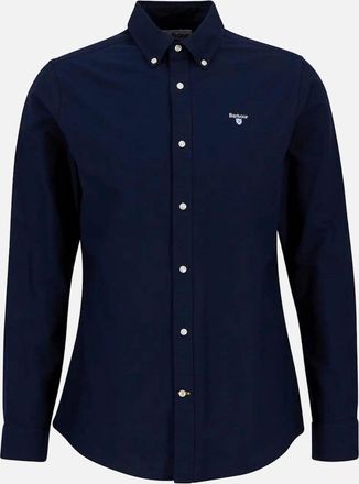 Barbour Mens Barbour Oxford TF Shirt NY91 Navy - Size: 38/Regular
